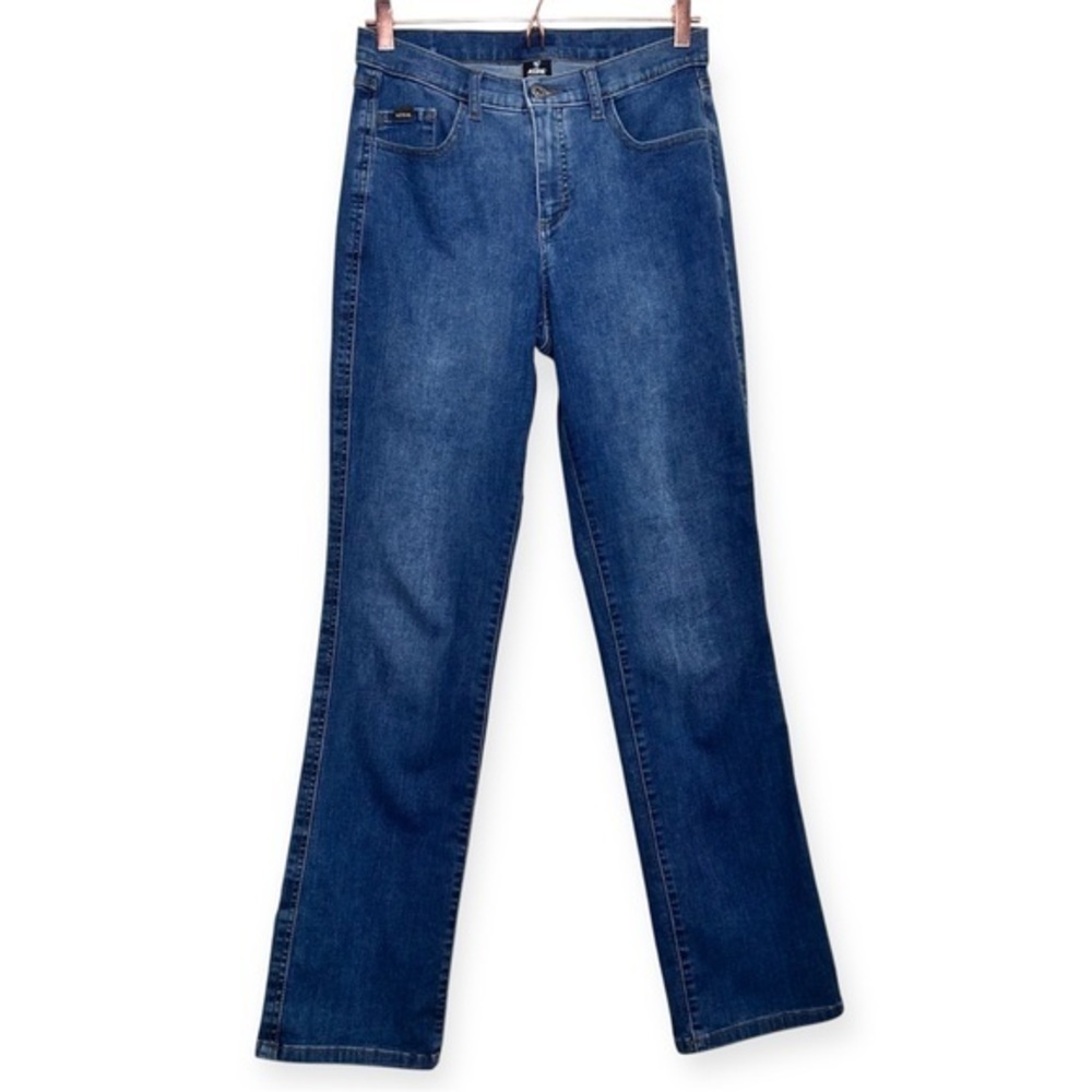 KÜHL Indigo Dye Straight Leg Jeans Women’s 6 Short Hiking Denim